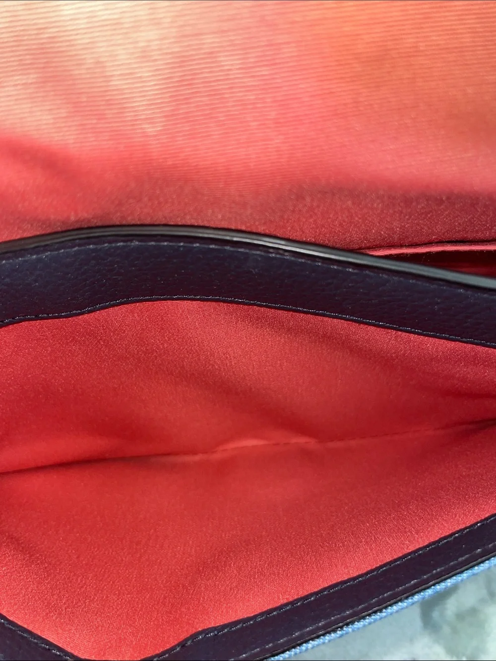 NWT Coach ‘Jes’ Denim Messenger Crossbody